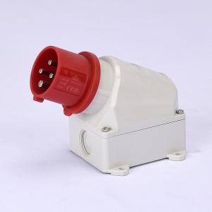 China UKS-D144-6 Wall Mounted Industrial Plugs With 4P 16A IP44 CEE on sale
