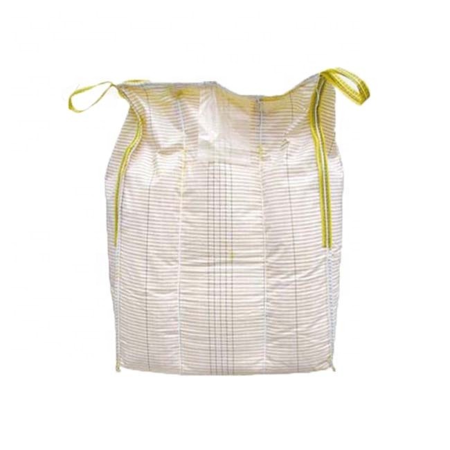 Best 1 Ton White Anti Static Bulk Bags For Dangerous Goods Printed Conductive Type wholesale