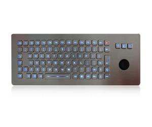 China Metal Wired Backlit Keyboard Vandal Proof  With Hula Pointer Mouse on sale