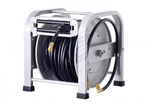 China Spring Driven Hose Reel For Air And Water Tansfer , Heavy Duty Garden 1/4 Hose Reel on sale