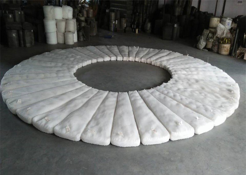 China PP Demister Mist Eliminator Pad  Custom Donut Shape In Small Sections on sale