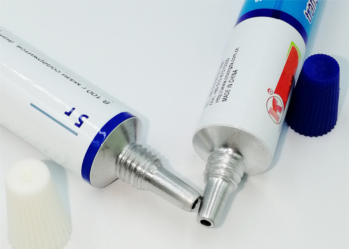 Best Long Nozzle Aluminum Squeeze Tubes D13.5MM For Pharmaceutical Ointment wholesale
