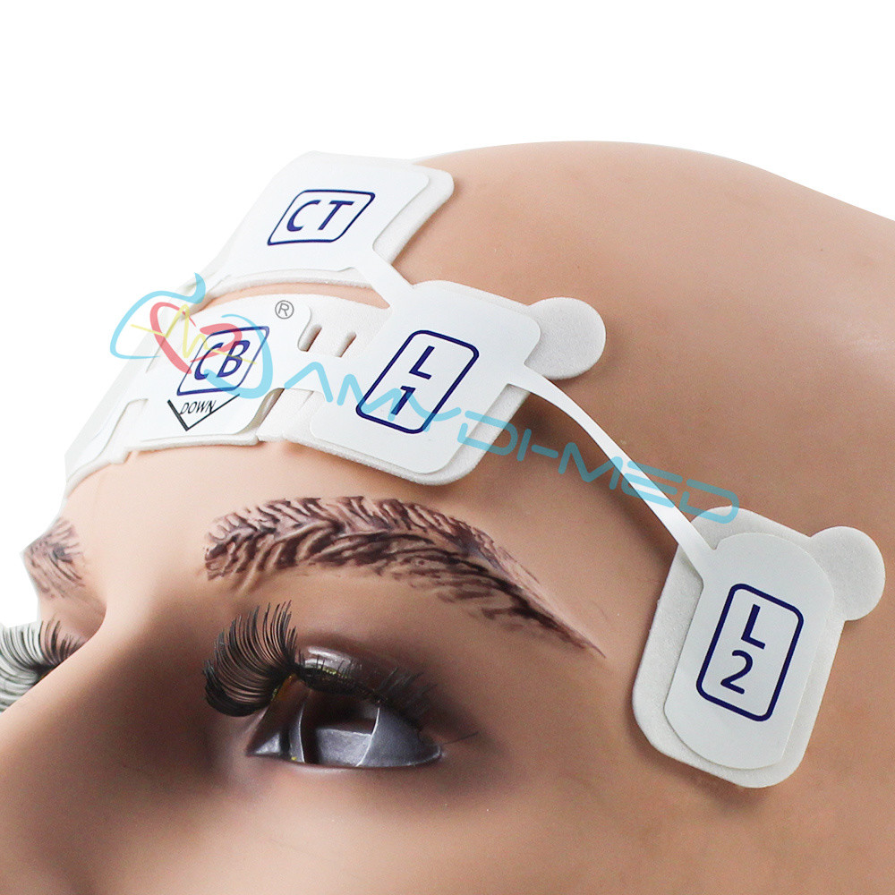 Best Pediatric Disposable Forehead Adhesive EEG Sensor For Masimo Module Sensor Bilateral 6 Electrodes wholesale