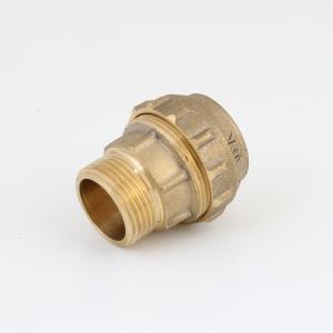 China Brass compression fittings for PE pipe plumbing fittings PE fittings on sale
