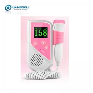 China 50-240BPM Baby Heart Rate Ultrasound Scanning Machine Portable Fetal Doppler For Pregnancy on sale