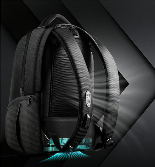 China Innovative design Intelligent Backpack  Laptop bag  one-key heating & cooling     USB charging Customerized on sale
