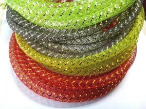 Best PET Mylar Braided Wire Mesh Sleeve for Lights And Gifts Decoration wholesale