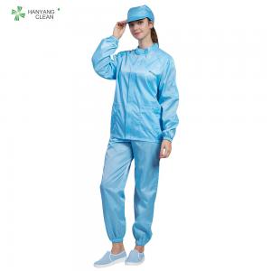 Best ESD anti-static cleanroom worker uniform and suit lint-free and dust-proof wholesale