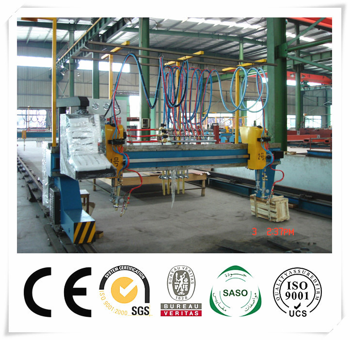 China Built Up Q235 1500mm H Beam Production Line Fast Speed on sale