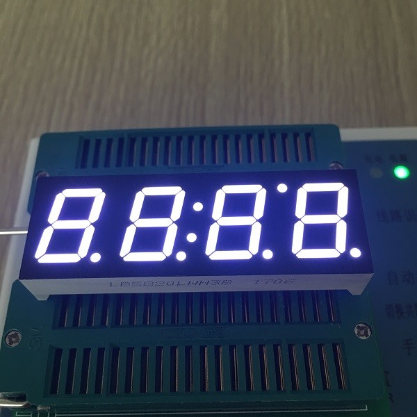 China Ultra White 0.56 4 Digit LED Clock Display Common Cathode For Digital Clock Indicator on sale