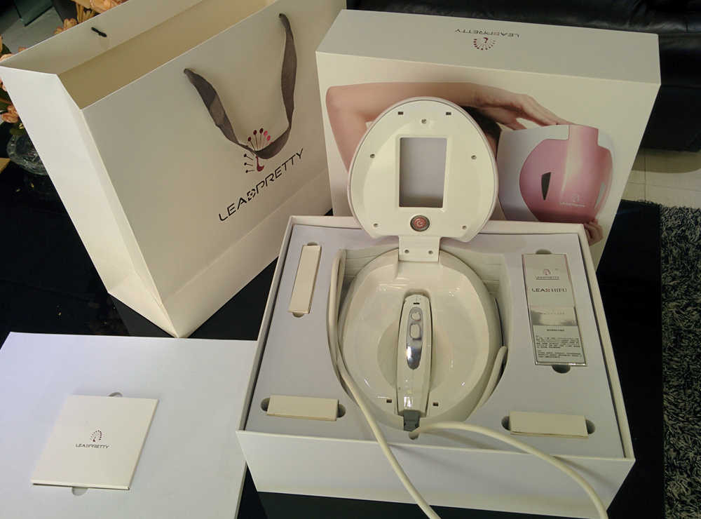 3 Cartridge HIFU high intensity focused ultrasound for face lifting , Wrinkle Removal