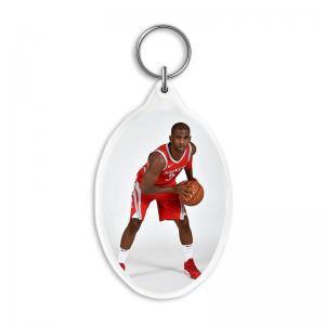 Custom 3D Acrylic Key Rings with 3.7*5.7cm 3D Lenticular Printing Service For  Gifts
