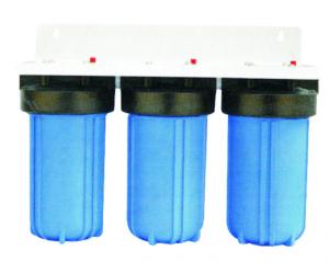 Best Steel bracket  Triple Water Filter Full House Water Filtration System Optional Cartridge wholesale