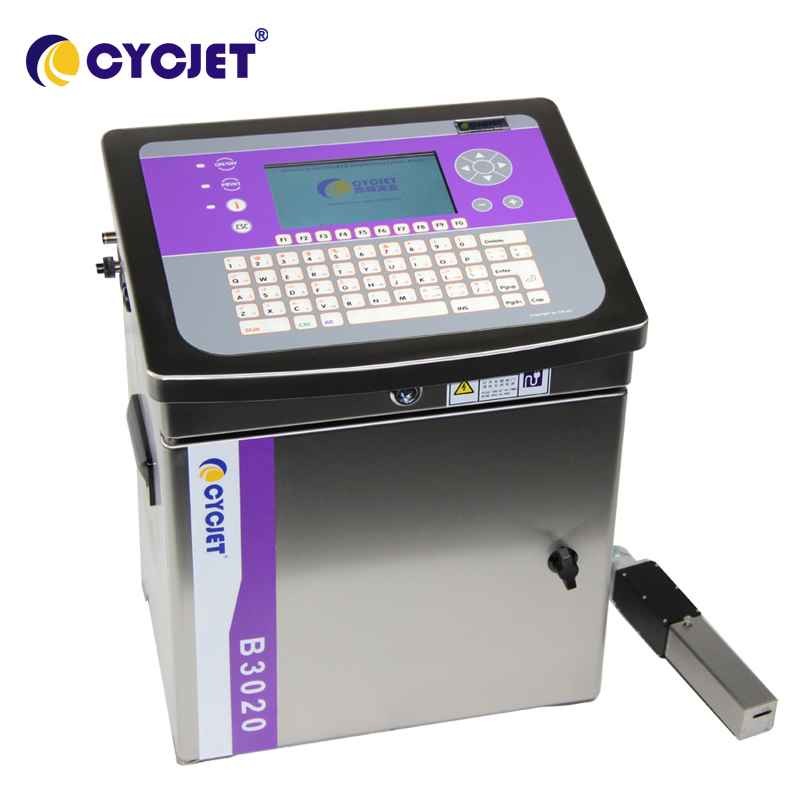 China Industrial Ink Cij Inkjet Coder Jet Batch Code Printing Machine Auto Cleaning Printer on sale