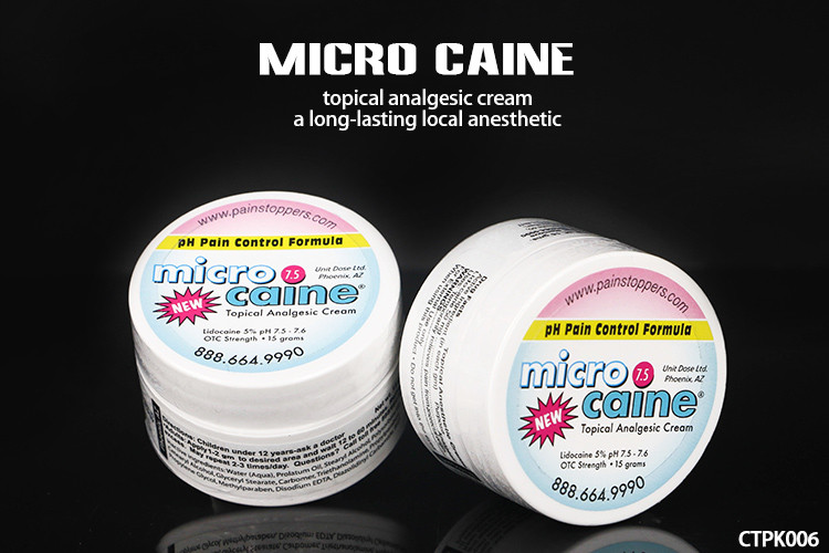 Cheap Microcaine 7.5 Pure White Permanent Makeup Tattoo Numbing Cream for sale
