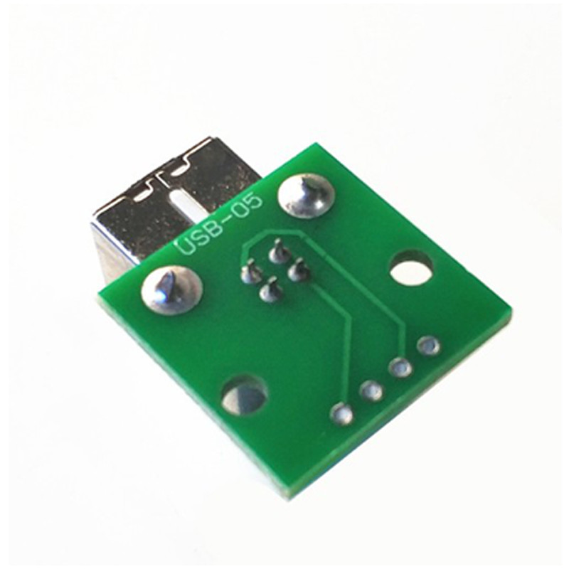 China Type B To DIP 2.54mm Pin 4P USB Adapter Board on sale