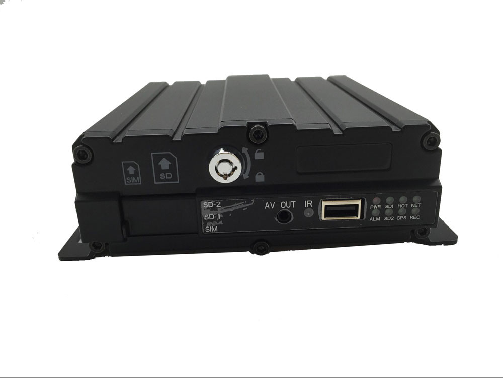 China Vehicle SD CARD Mobile Dvr With Gps , 4 Channel Mobile Dvr Using Time Longer on sale