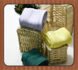 China 2016 China  manufactures Eco-friendly 100%cotton bamboo fiber bath towel bamboo towel on sale