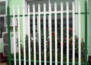 Best Q235 Steel D Pale Welded Wire Mesh Fence Galvanized Steel Palisade Fencing wholesale