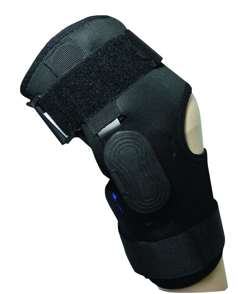 China Neoprene Wraparound Hinged Knee Brace Support For Arthritis Breathable on sale