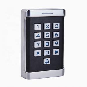 China Waterproof Metal Case RFID 125khz Keypad For Door Lock System Stand-Alone With 2000 Users on sale