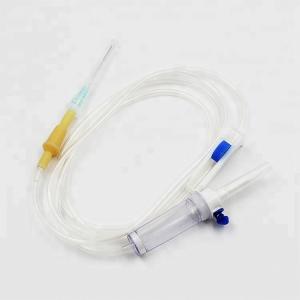 China Medical Pediatric Disposable Infusion Sets , 150cm Luer Lock Infusion Sets on sale