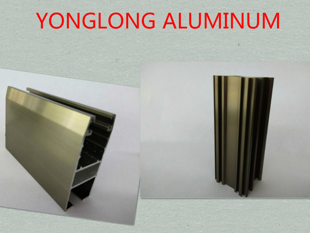 Best Oxidizing Champagne Anodized Aluminum Profiles For Decoration / Industrial wholesale