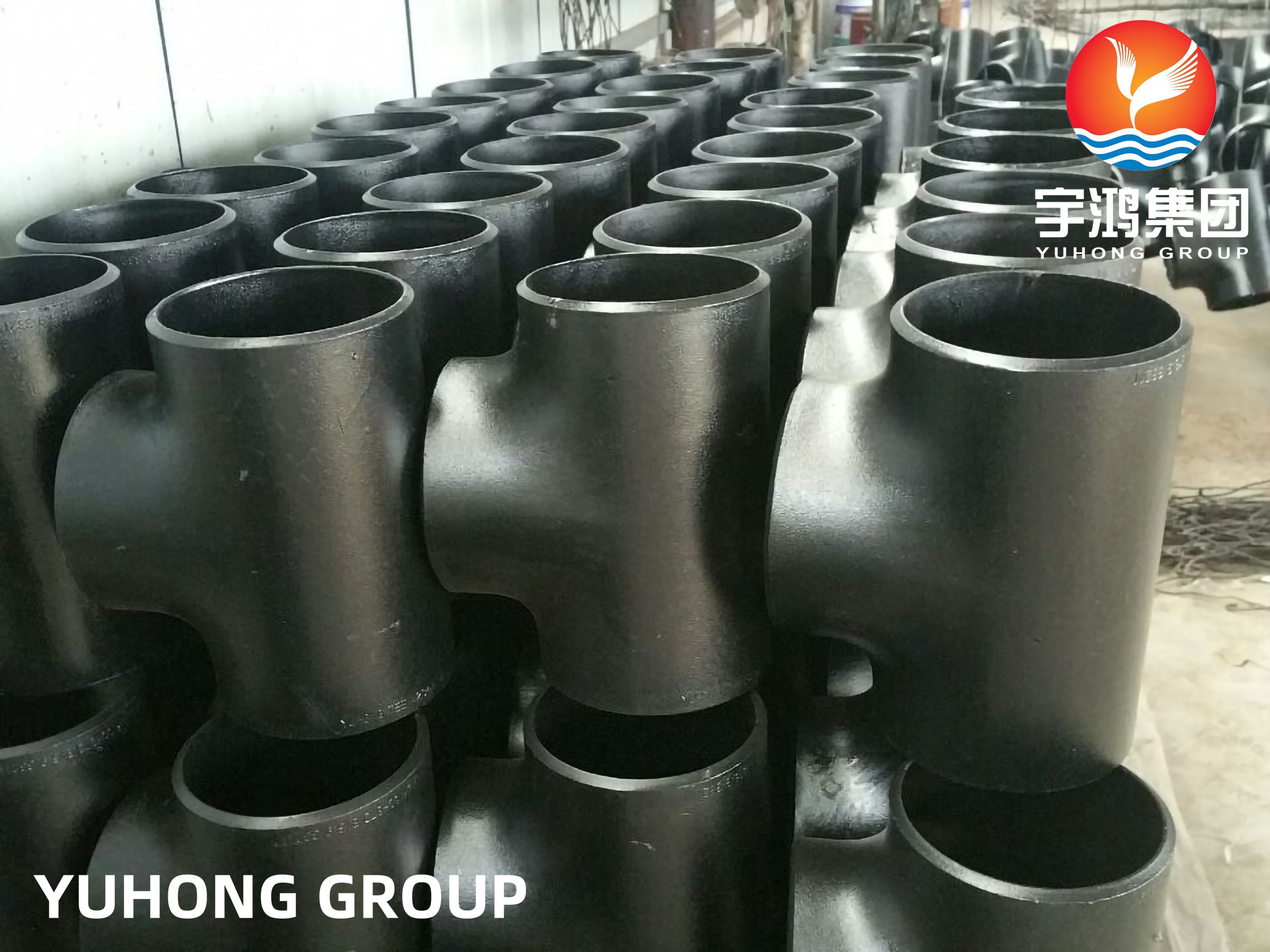 China ASTM A234 / ASME SA234 WPB CARBON STEEL PIPE FITTING EQUAL / REDUCING TEE on sale