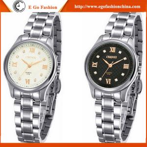013B Rose Gold Silver Marks Black White Classic Watches Unisex Women Watch Stainless Watch
