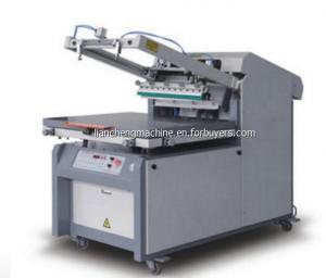 China CE certification LC4060/6080/6090 Flat Bed Microcomputer Screen Printing press Machine on sale