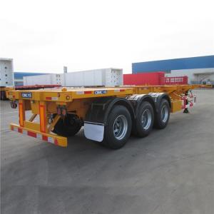 China Hauling Tractor Shipping Delivery 40FT Container Trailer Chassis on sale