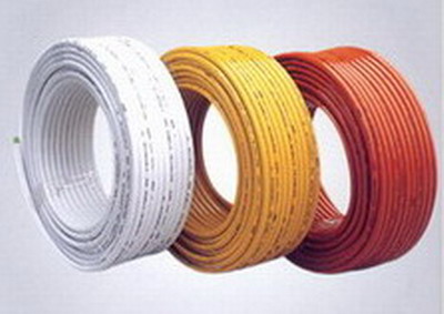 China overlap weld PEX-AL-PEX multilayer pipe for floor heating system on sale