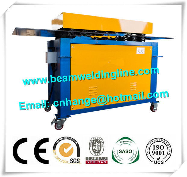 China Automatic Electric Wind Tower Production Line , HVAC Duct Pittsburgh Lock Forming Machine on sale