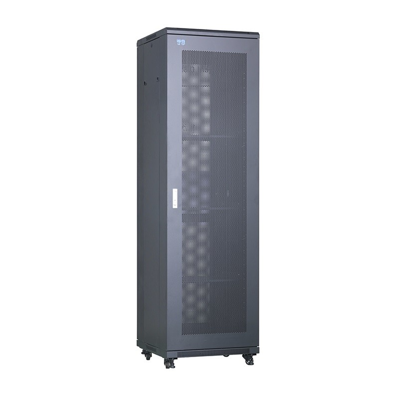 China 19'' Server Rack Cabinet Structured Cabling Cabinet Mesh Door 42U on sale