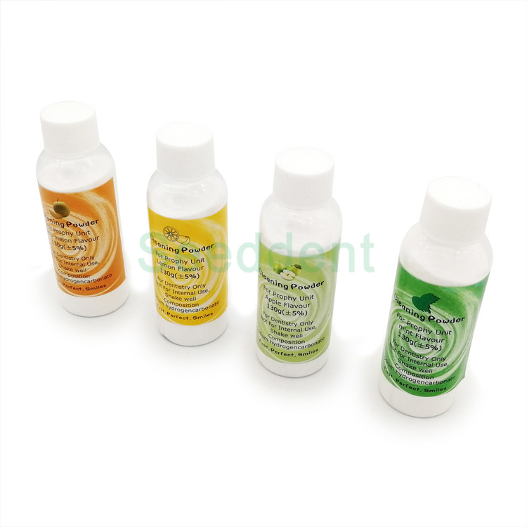 Best Lemon, apple, mint, melon flavor dental Air Prophy powder / dental Clearing powder for prophy unit SE-J006 wholesale
