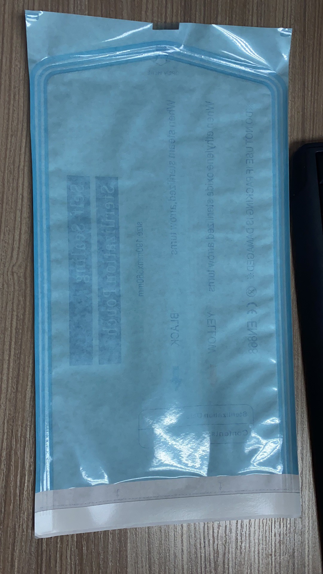 China Disposable Ziplock Dialysis Paper Self Sealing Sterilization Pouch on sale