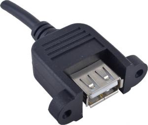 China Custom Length USB Male To Female Cable Data Line Type Screw Lock For CCD Vision on sale