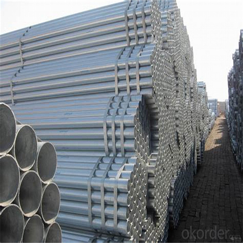 China AISI Hot Dipped Galvanized Steel Pipe DC51D Z80 88mm OD 6m For Agriculture Bright on sale
