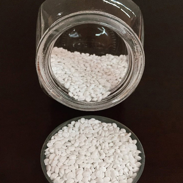 White Calcium Carbonate Masterbatch 15%-50% Proportioning For FIBC Bags