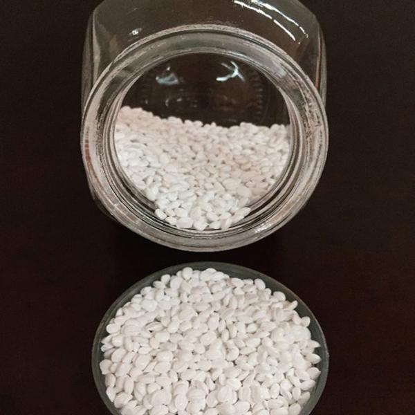 Cheap White Calcium Carbonate Masterbatch 15%-50% Proportioning For FIBC Bags for sale
