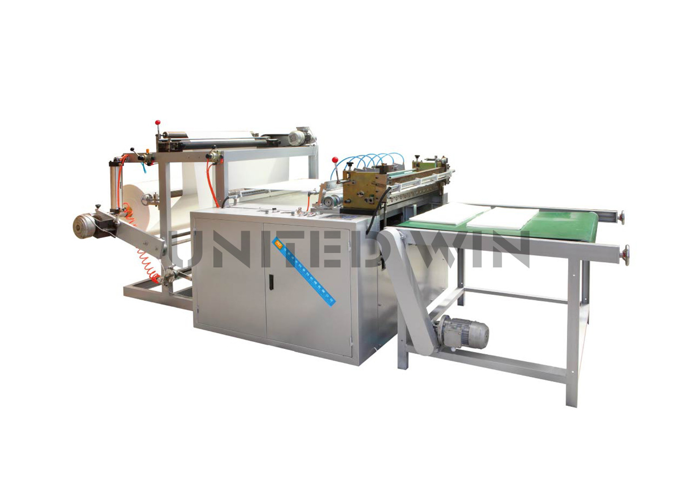 China Automatic Nonwoven Fabric Cutting Machine Roll To Sheet For Tissue Air Laid Paper on sale