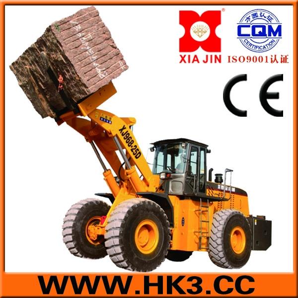 Cheap block handle equipment wheel loader can lift 27tons for sale