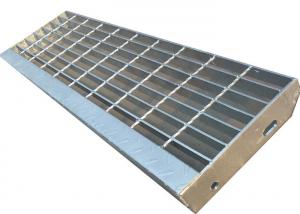 China Metal Structure Serrated Galvanized Steel Grating Platform Middle Carbon on sale