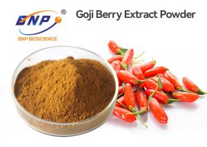 Buy cheap Brown Organic Goji Berry Powder 25% Polysaccharide Wolfberry Lycium Barbarum from wholesalers