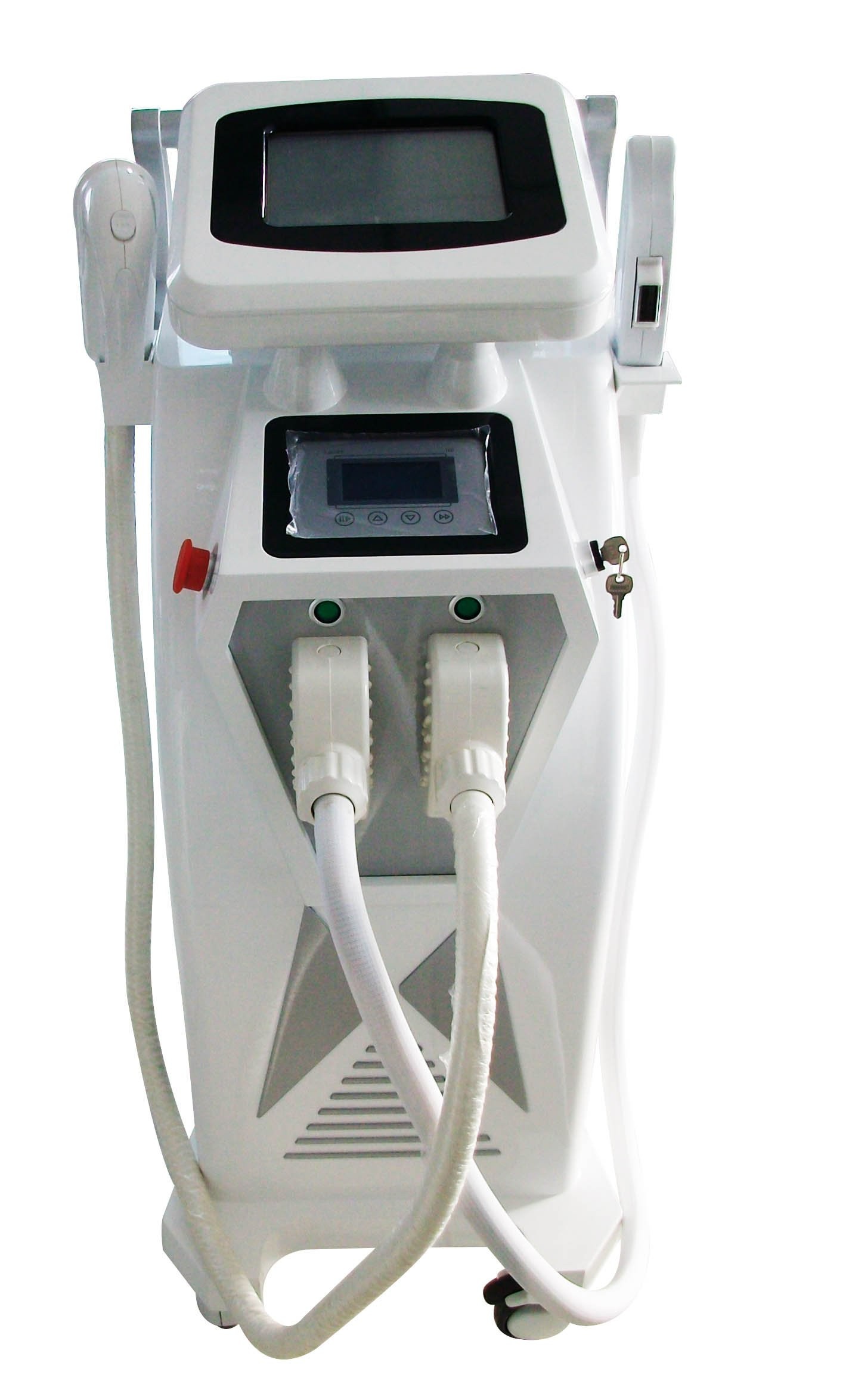 China Iontophoresis Beauty Monopolar / Bipolar RF Elight IPL Laser Scar Removal Machine on sale