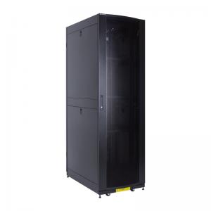 Best IT Free Telecom Equipment Cabinet , 32U Enclosure Network Switch Cabinet On Wheels wholesale