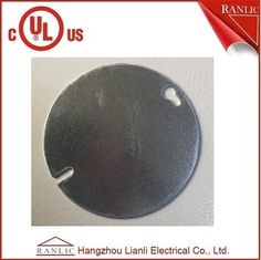 Best Steel Round Electrical Outlet Covers , 0.80mm to 1.60mm Thickness wholesale