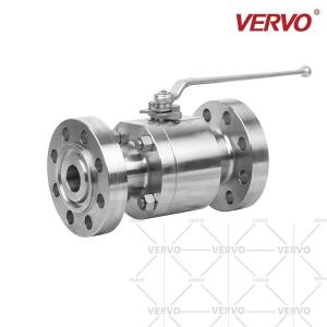 China DN32 Ball Valve Fire Safe API607 Ball Valve Forged Stainless Steel F304 Flange Ball Valve 1 1/4 Inch Ball Valve on sale