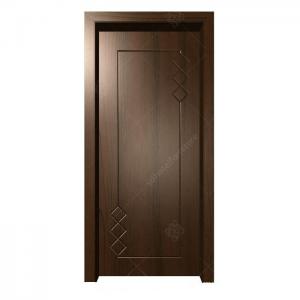 Veneer Finish Hotel Fixed Furniture Wood Room Door High Rigidity Anti - Scratch Environment Friendly