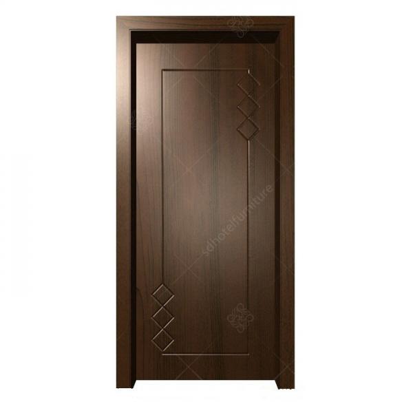 Cheap Veneer Finish Hotel Fixed Furniture Wood Room Door High Rigidity Anti - Scratch Environment Friendly for sale